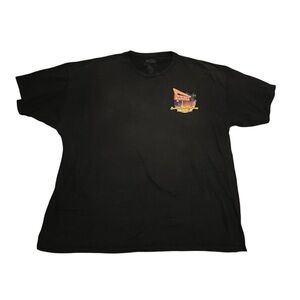 In N Out‎ Burger California Black T-shirt Hot Rod Cars Drive-thru Men's XXL